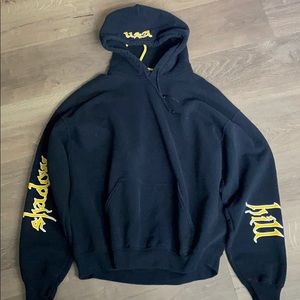 Black shadow hill hoodie